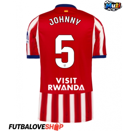 Dres Atletico Madrid Johnny Cardoso #5 Domáci 2026-27 Krátky Rukáv